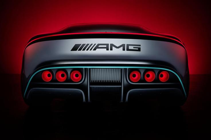 Mercedes-Benz Vision AMG concept rear Mercedes-Benz Vision AMG concept rear